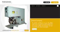 Desktop Screenshot of printellautomation.com